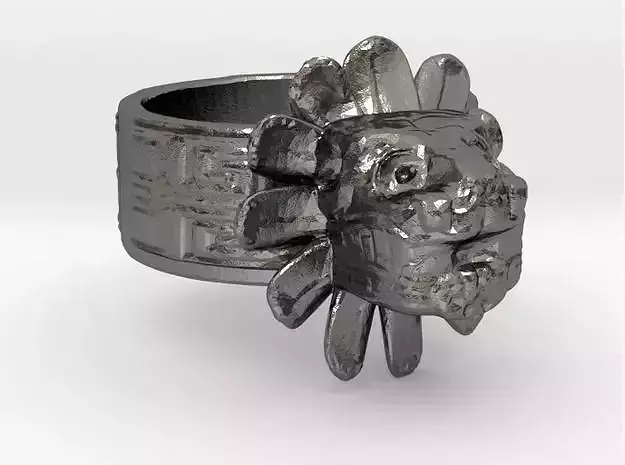 Quetzalcoatl Ring 3D print model