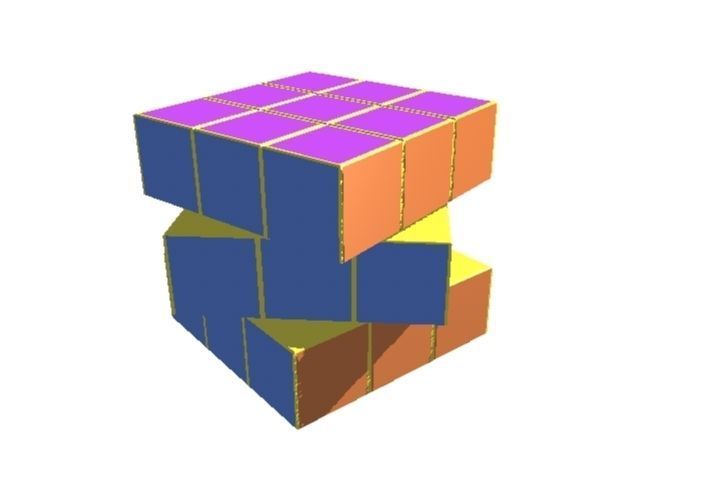 Cube Rubix 3D model_0