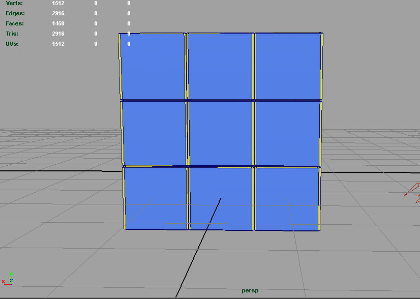 Cube Rubix 3D model_7
