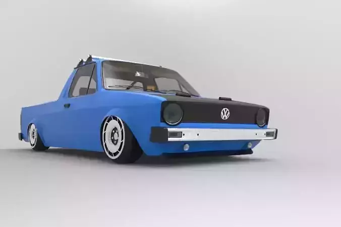 Volkswagen Caddy Mk1  3D model