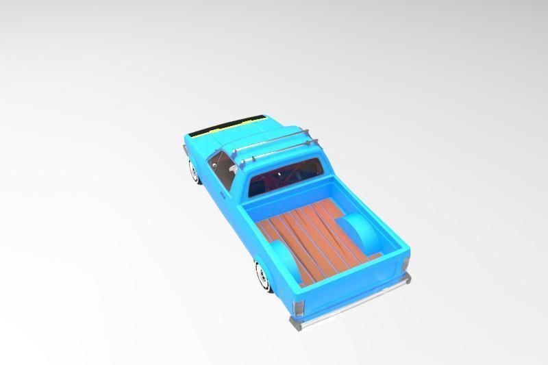 Volkswagen Caddy Mk1 3D model_3