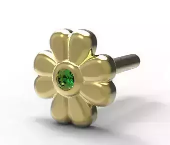 Earrings flowers 