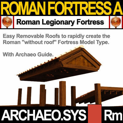Roman Legionary Fortress Model A 3D model_22