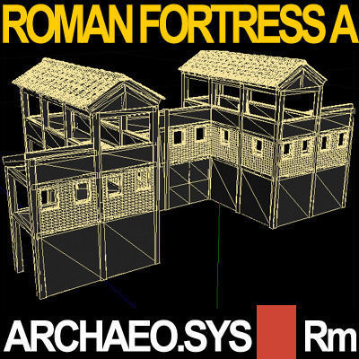 Roman Legionary Fortress Model A 3D model_20