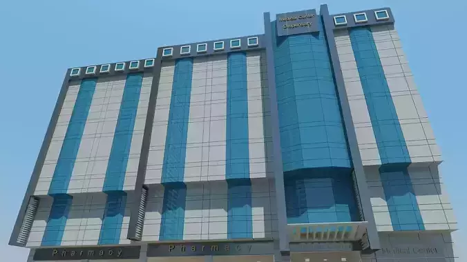 Medical Center Building  3D model