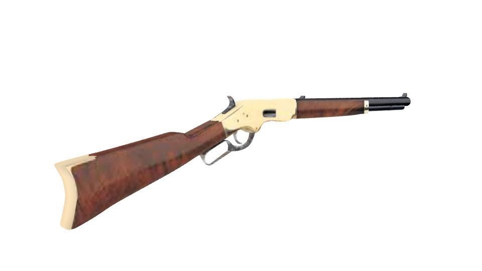 Winchester Rifle Low-poly 3D model_2