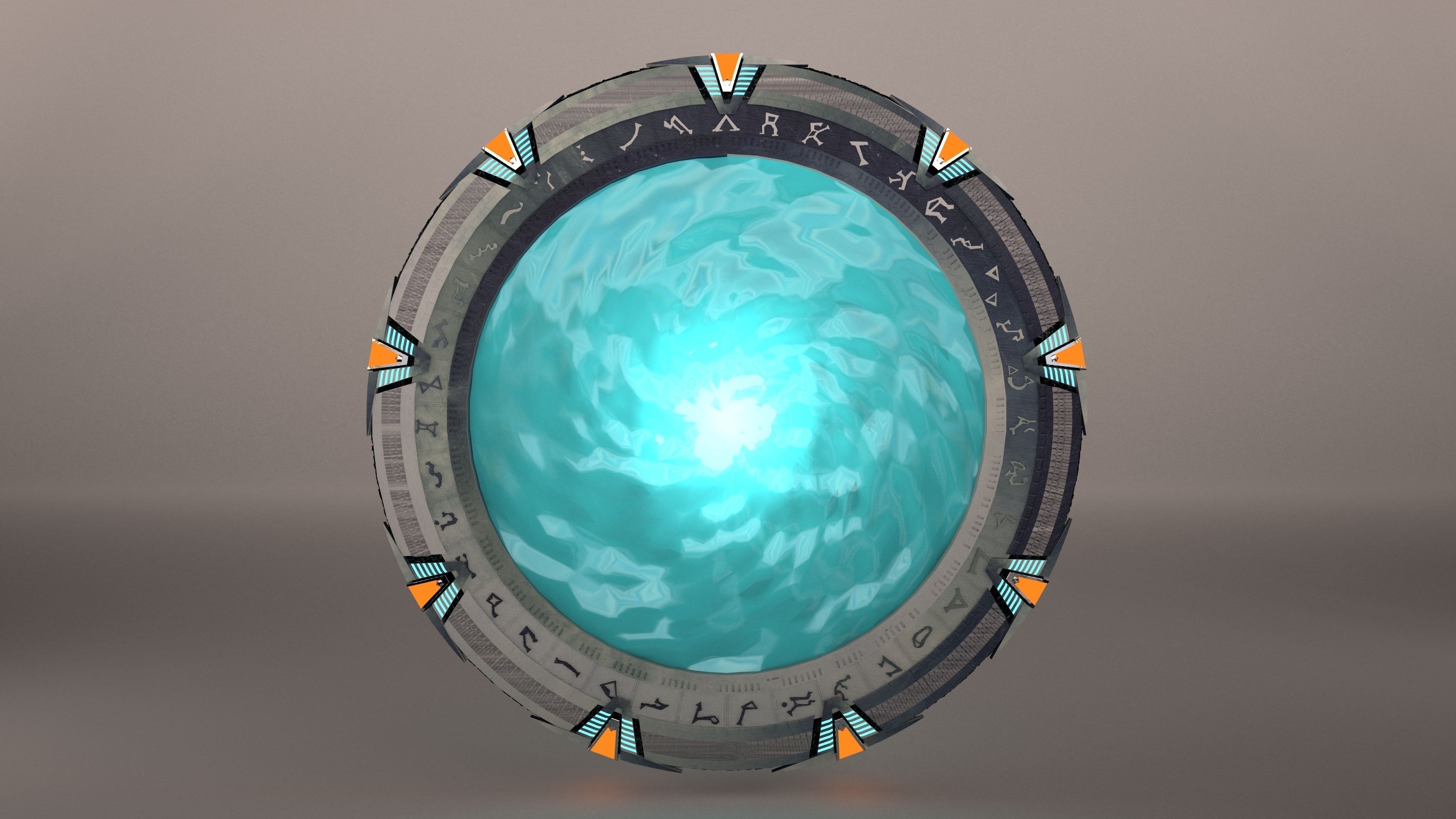 Star Gate  3D model_2