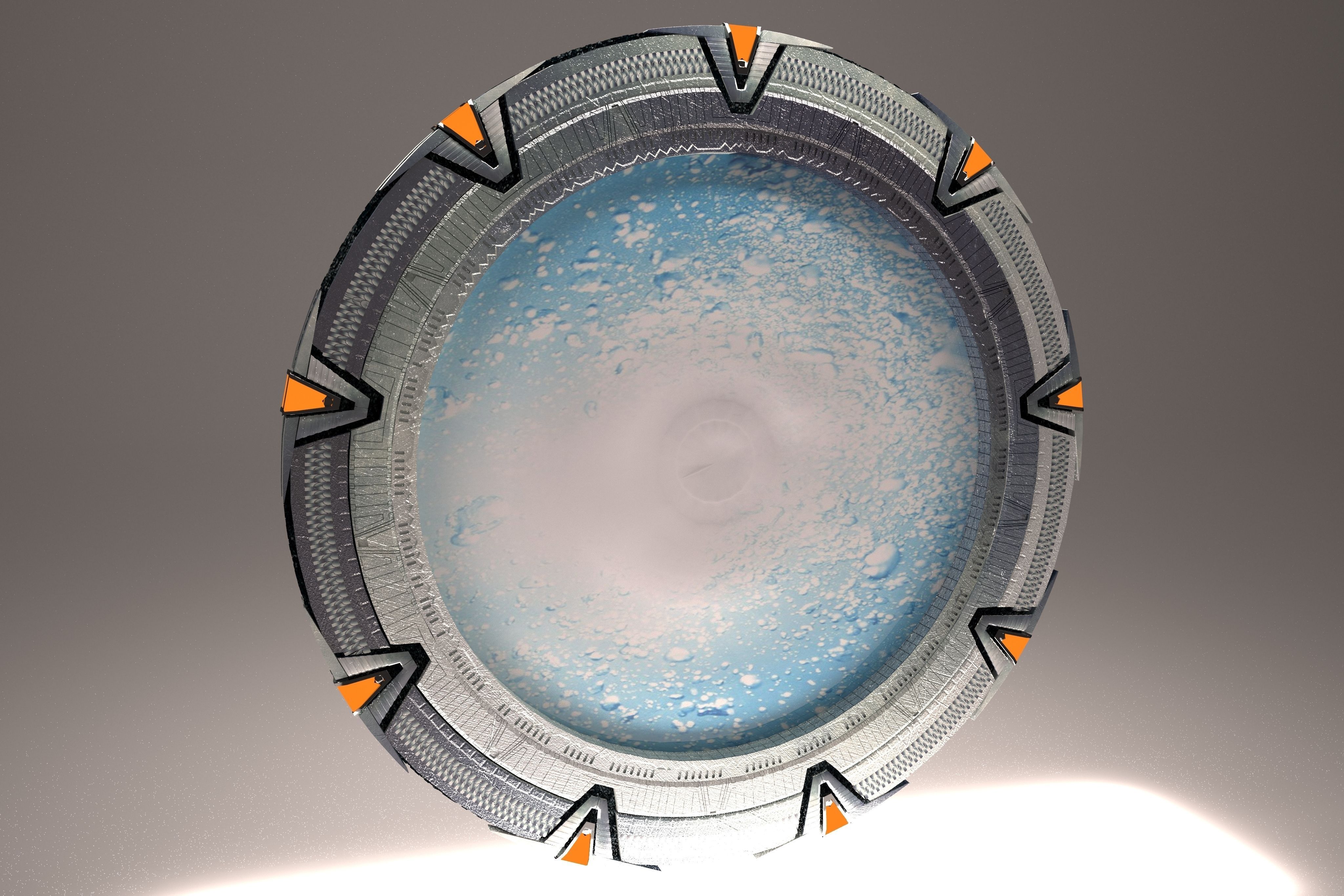Star Gate  3D model_3