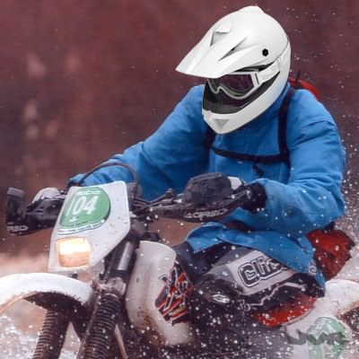 Motocross Helmet and Goggles 3D model_7