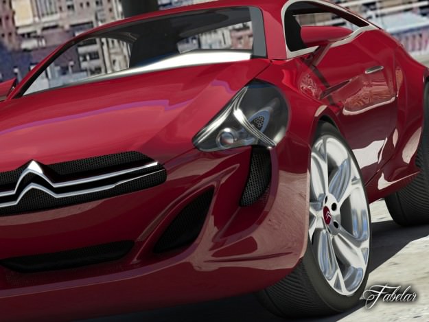 Citroen GQ Concept 2 0 3D model_4