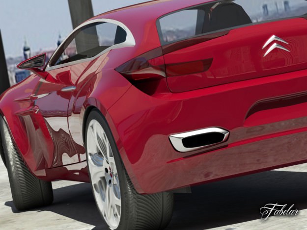 Citroen GQ Concept 2 0 3D model_5