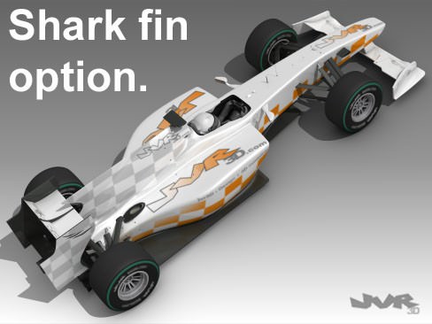 Generic F1 2009 - 2010 3D model_36