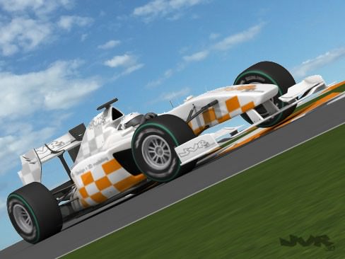 Generic F1 2009 - 2010 3D model_2