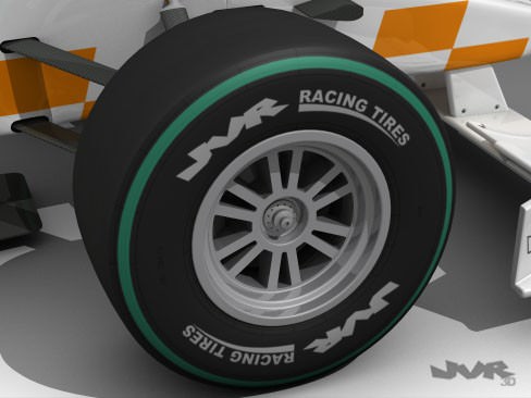 Generic F1 2009 - 2010 3D model_11