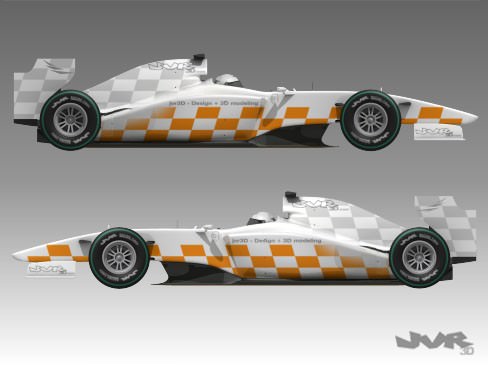 Generic F1 2009 - 2010 3D model_17