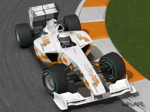 Generic F1 2009 - 2010 3D model_0