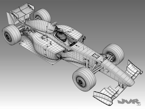 Generic F1 2009 - 2010 3D model_20