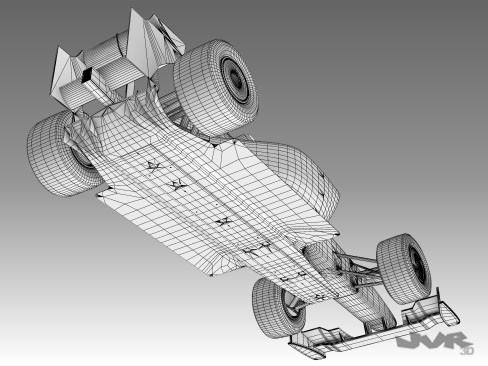 Generic F1 2009 - 2010 3D model_23