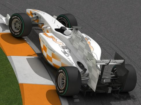 Generic F1 2009 - 2010 3D model_1
