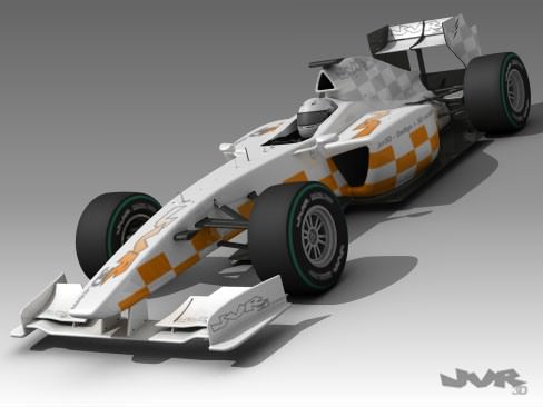 Generic F1 2009 - 2010 3D model_3