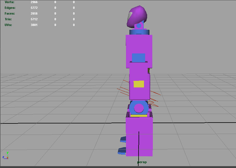 Radio Bot Simple 3D model_5