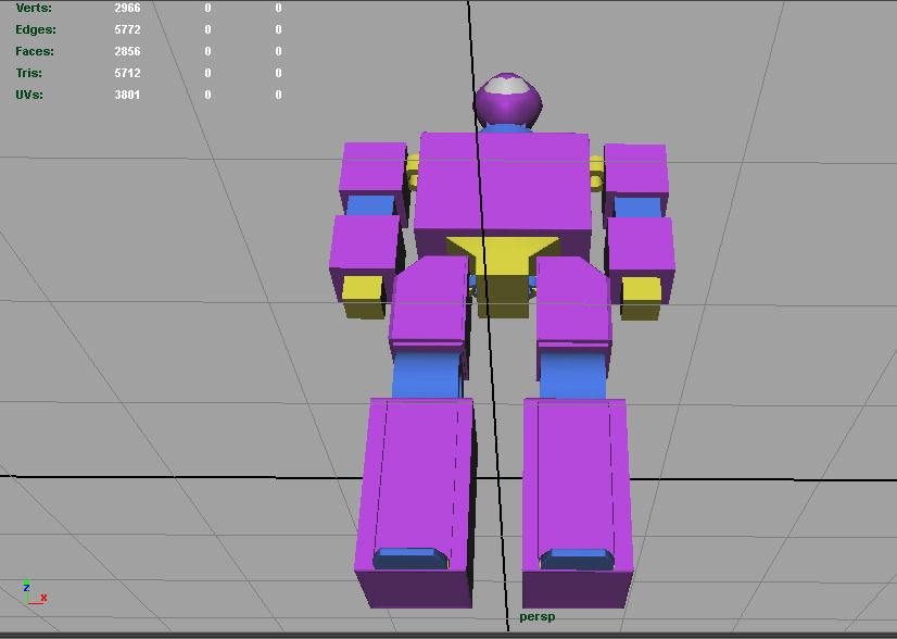 Radio Bot Simple 3D model_9