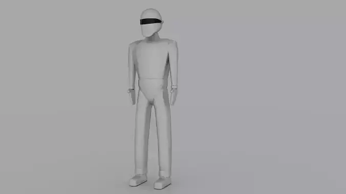 Gort the Robot Free 3D model