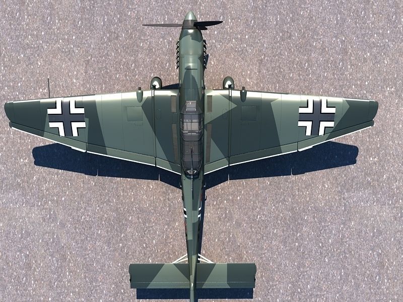 Junkers Ju 87 3D model_5