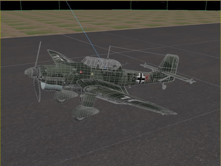 Junkers Ju 87 3D model_7