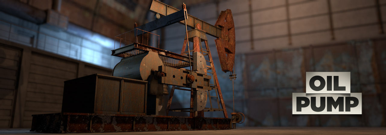 Oil Pump model 3D model_6
