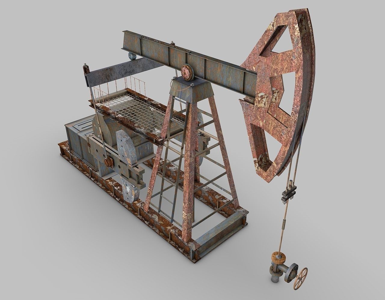 Oil Pump model 3D model_2