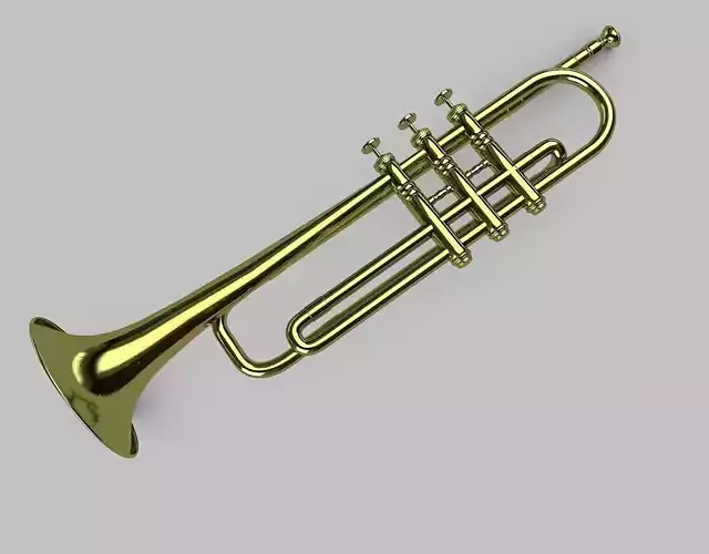 Trumpet model gold