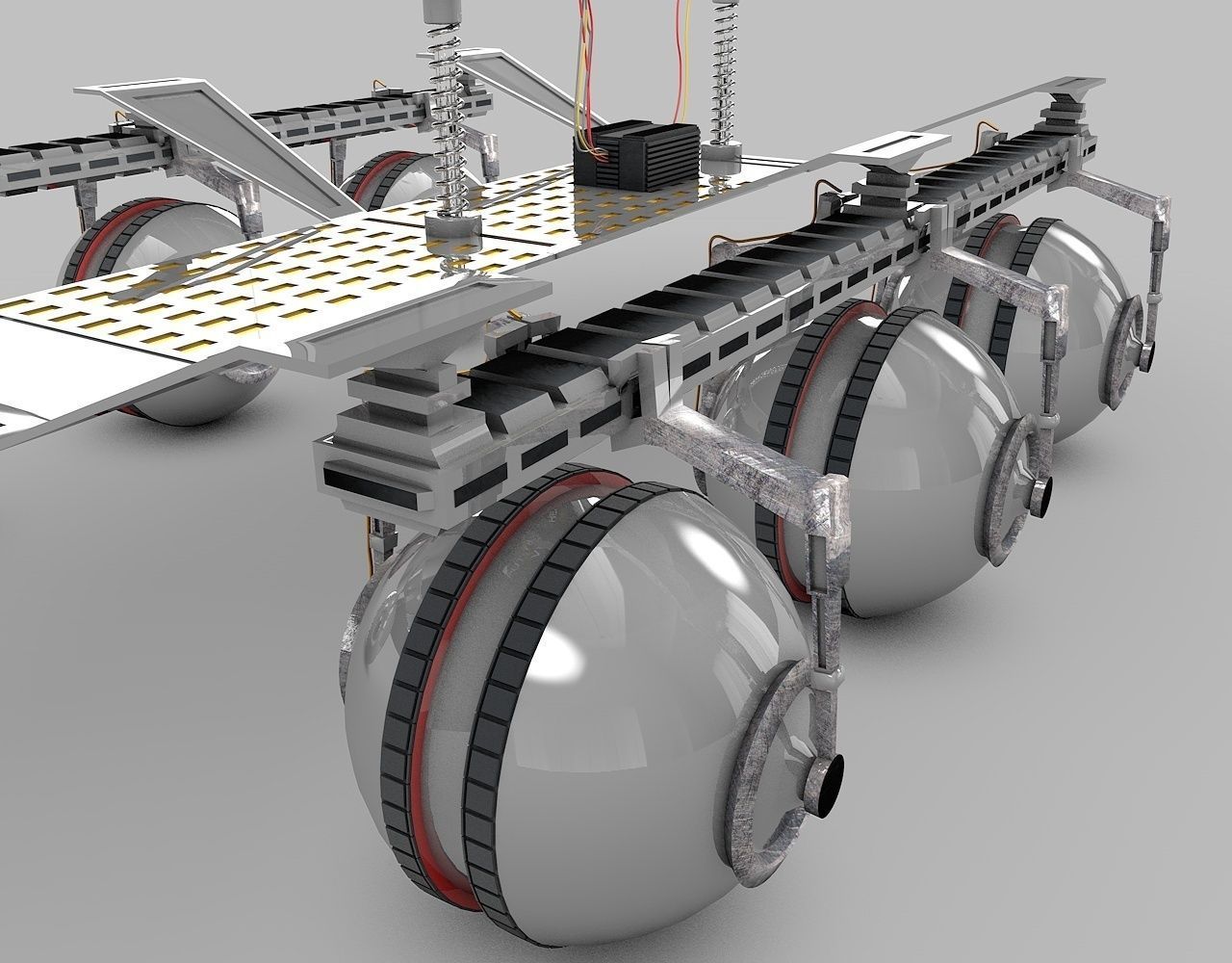 Robot Tech Screen 3D model_1