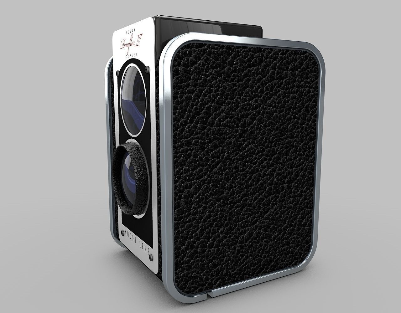 Kodak Vintage Camera 3D model_3