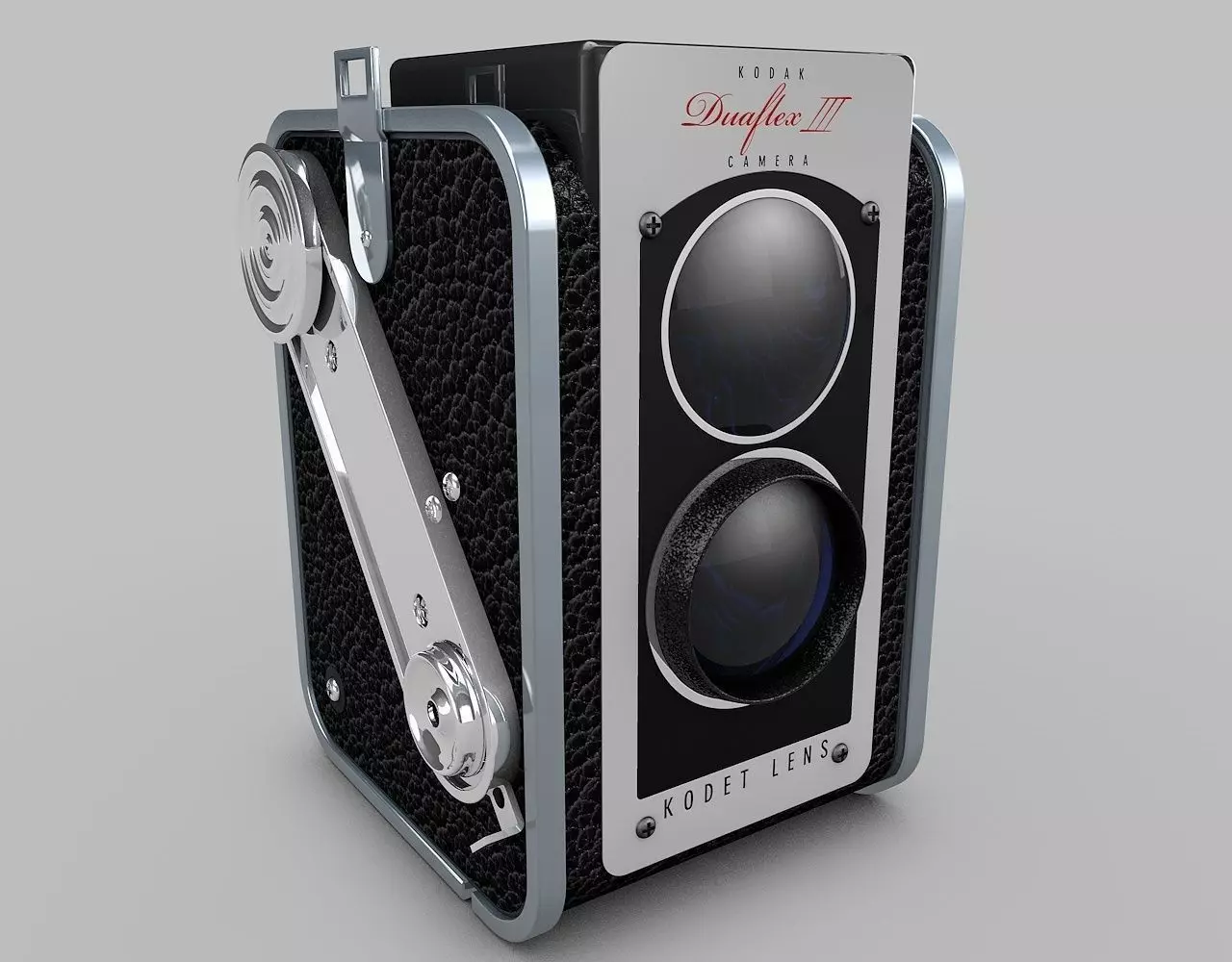 Kodak Vintage Camera 3D model_0