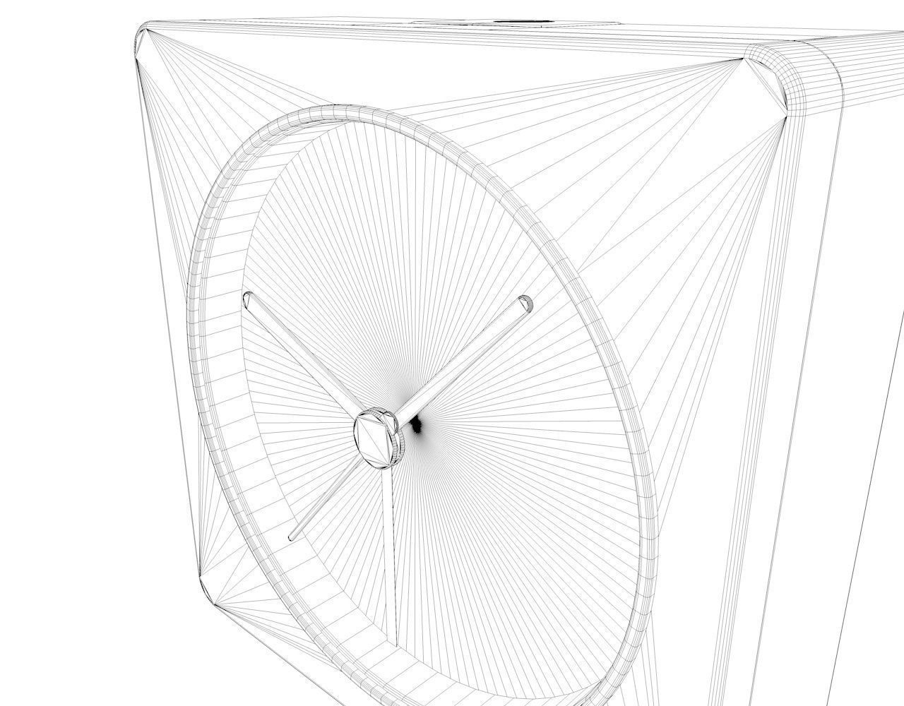 Travel Clock 3D model_3