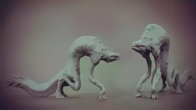 Mirrorhunter pair of aliens