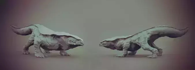  Blue Crested Manilio - Gigantis Correlophus 3D print model