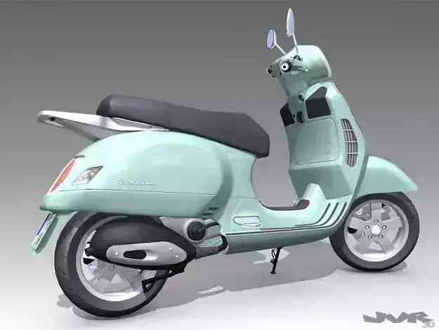 Vespa GT 200 3D model