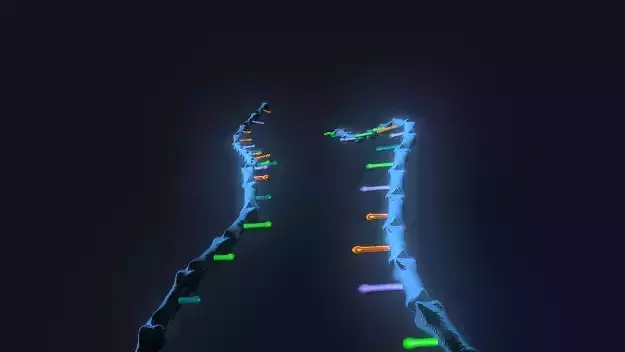 nature dna strand 3D model