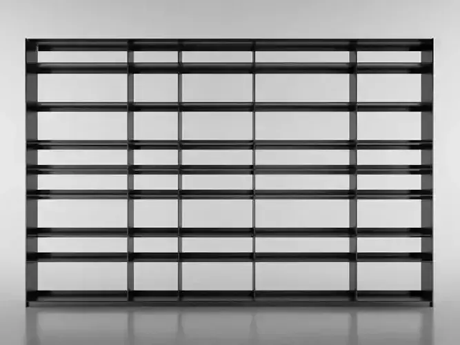 B and B bookcase 30 with books 3D model B and B bookcase 30 with books 3D model