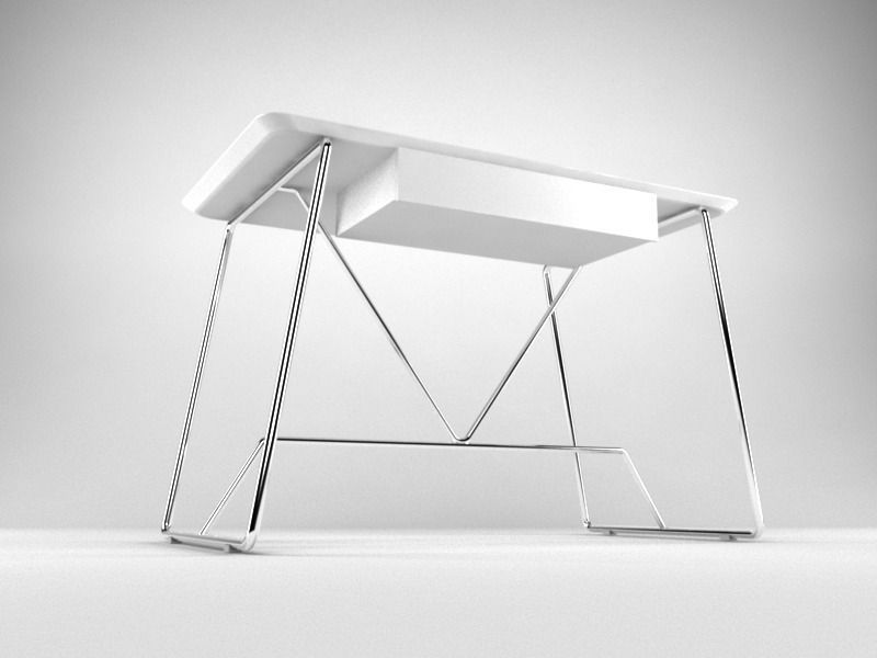 Calligaris Duke desk   3D model_8