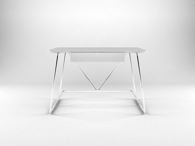 Calligaris Duke desk   3D model_4