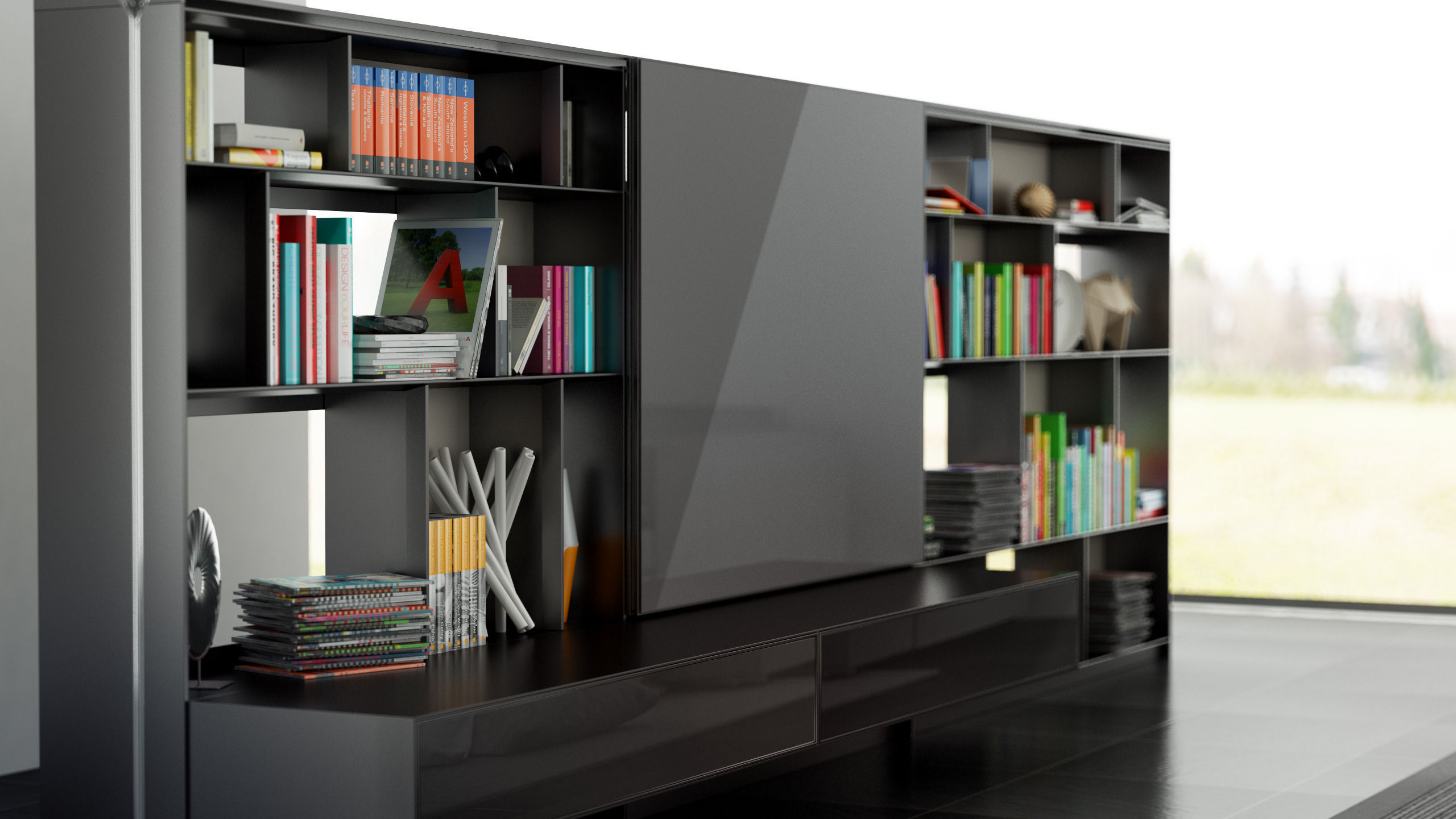 Various magazine 3D model_3