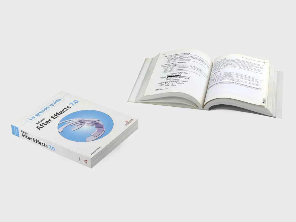 Open book 3D model