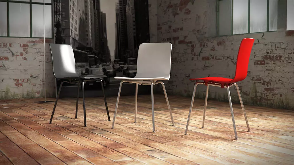 Vitra Hal tube Free 3D model