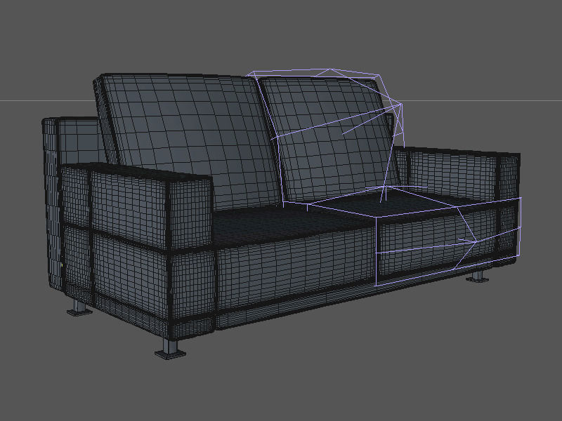 Sofa N89 3D model_3