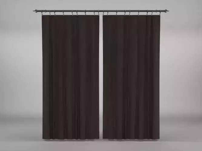 Curtains N30  3D model