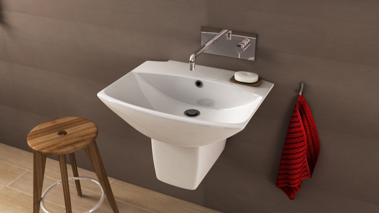 Towel N71  3D model_3