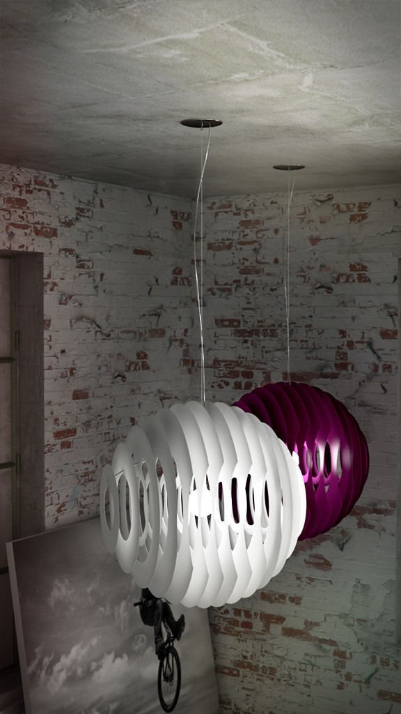Foscarini Supernova suspension XL 3D model_3